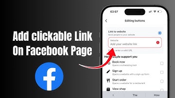 How to Add Clickable Links On Your Facebook Page?
