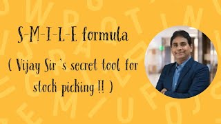 Vijay Kedia Sir's Secret formula for investment 🔥 #sharemarket #vijaykedia #vijaykedia