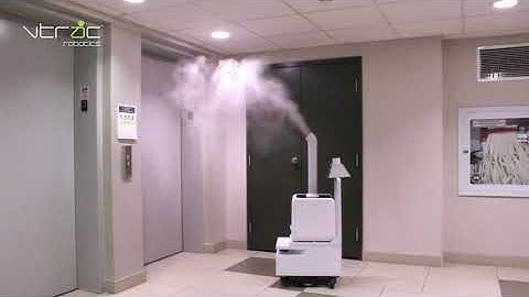 VTRAC Robotics - Spray Autonomous Robot Disinfecting Seniors Housing Facility