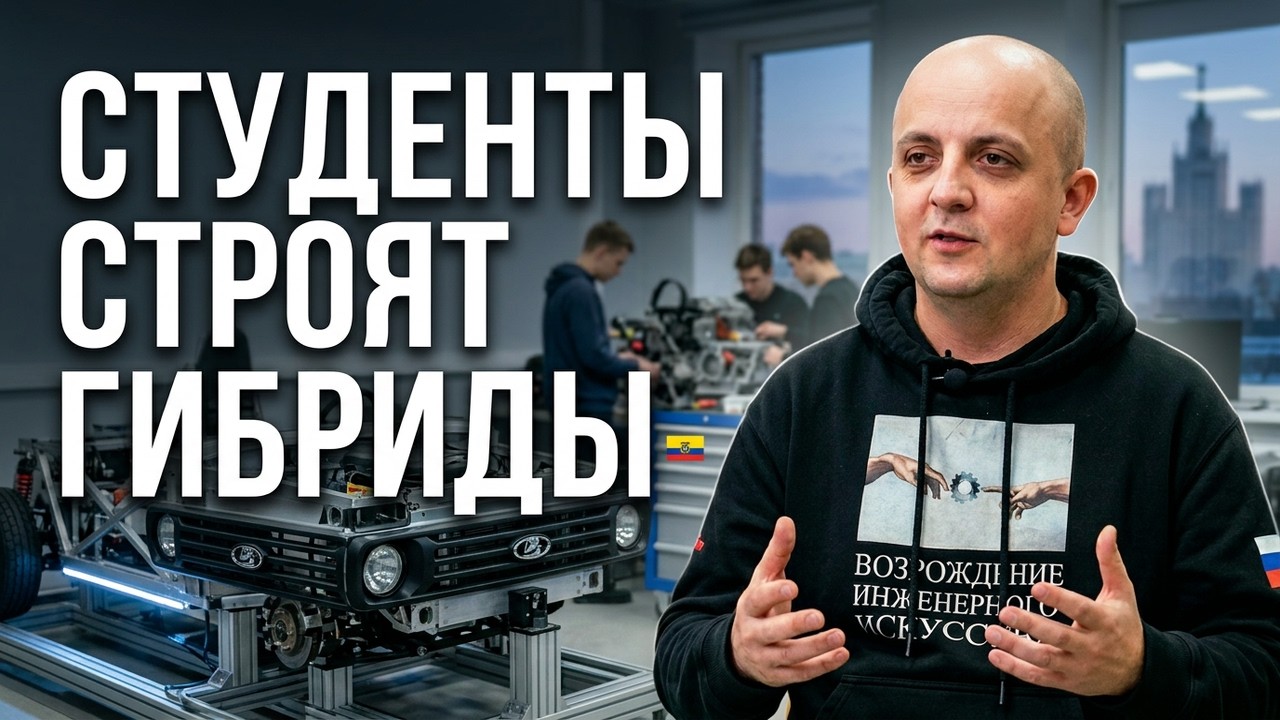 Гибрид, который разгоняется до 210 по льду: как это сделали студенты | Подкаст