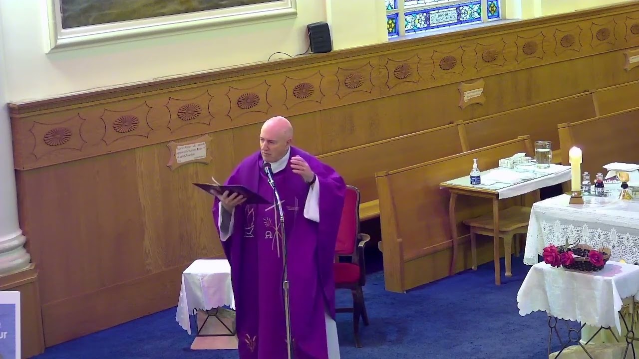 MESSE CÉLÉBRÉE LE 5 DÉCEMBRE 2022 À L'ÉGLISE SAINTE-ANNE DU DIOCÈSE DE CHICOUTIMI
