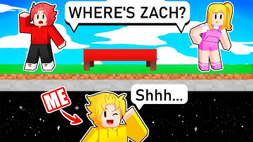 Hiding Under The Map To CHEAT in Hide & Seek! (Roblox Bedwars)