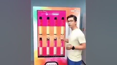 55 Inch Vape Vending Machine With Age Verification