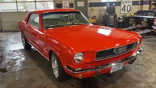 1966 Ford Mustang C-Code 4 - Speed Walkaround For Sale @ Affordable Classics Inc