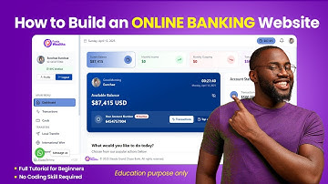 Build the BEST ONLINE BANKING Website Now