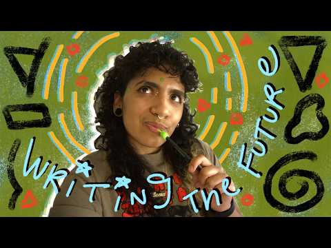 how do we imagine the future? writing a solarpunk novel 🐝 // The Drafting Table ep. 01