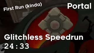 Portal - Glitchless Speedrun in 24:33.33