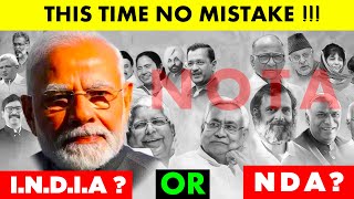 The Most Important Question Whom Should I vote ? NDA or INDIA or Nota ? || Sushant Singh | Charapona