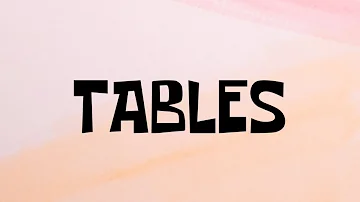 NATALIE LA ROSE - TABLES ( LYRICS )