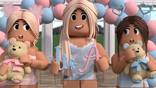 Our GENDER REVEAL PARTY!  Roblox Bloxburg Roleplay WITH VOICE