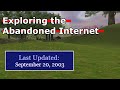 Exploring the Abandoned Internet