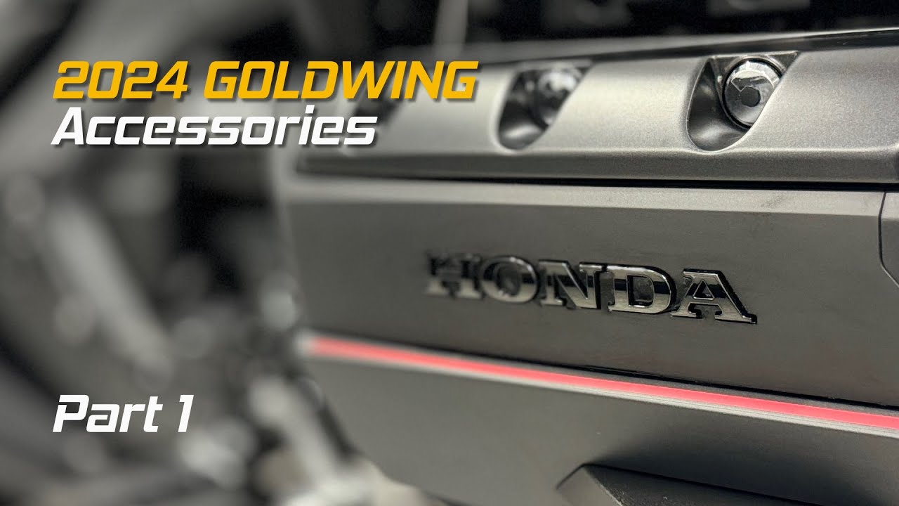 Adding Accessories To My 2024 Honda Goldwing Tour DCT | Cruiseman's Garage