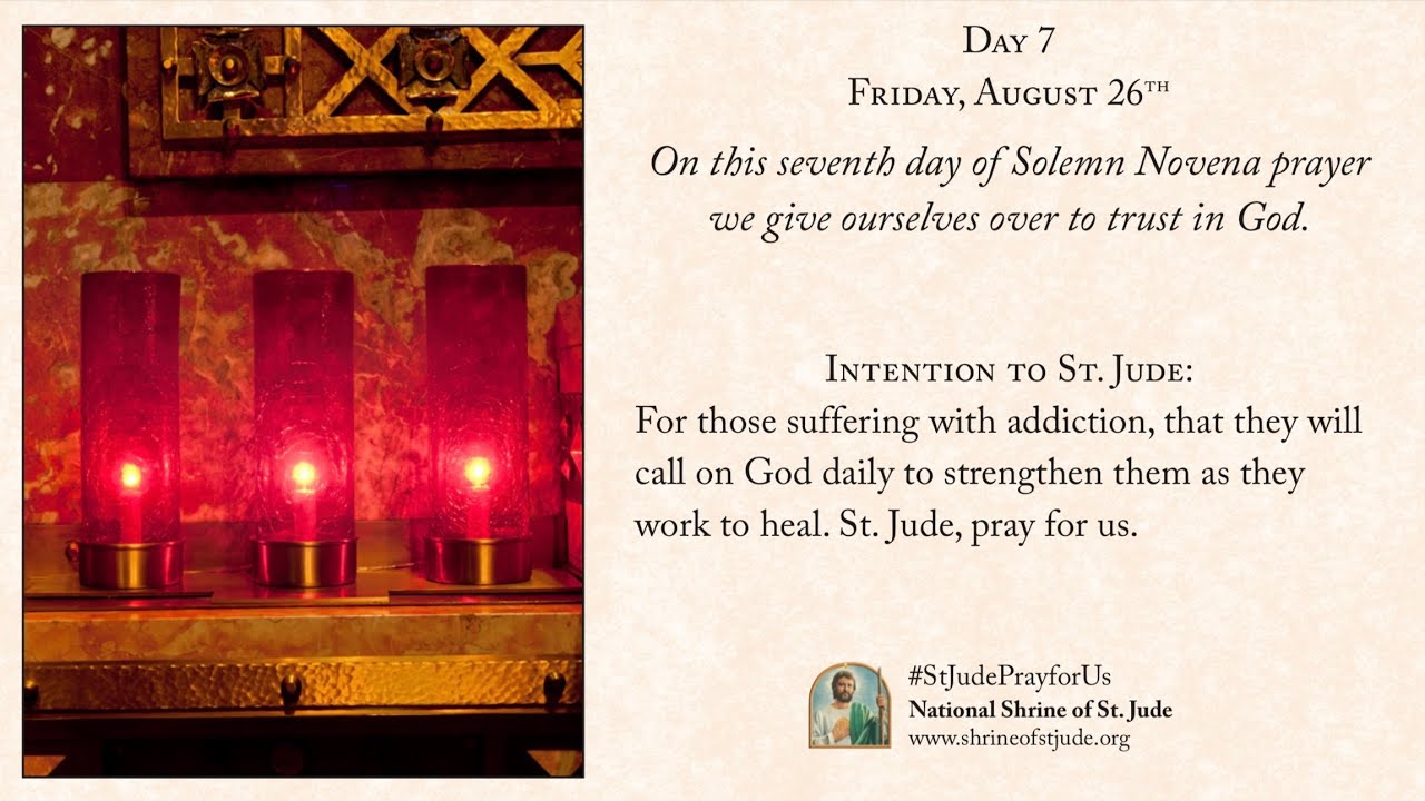Day 7 - Solemn Novena to St. Jude for Healing 2022 - YouTube