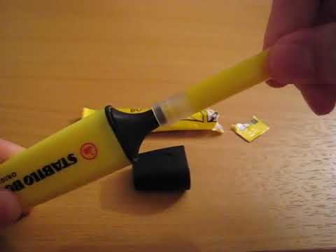 Stabilo Boss Original Refill - YouTube