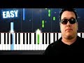 Smash Mouth - All Star - EASY Piano Tutorial by PlutaX