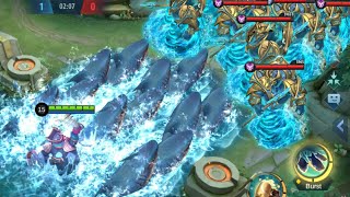 Bane no cooldown skill vs 10 new lord