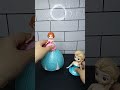 satisfying with unboxing Princess Elsa & little princess