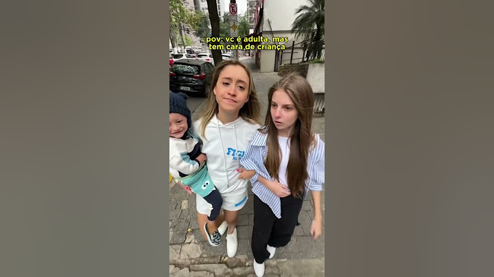 Pov: você é adulto (a) e parece uma criança 👧🏼❤️
