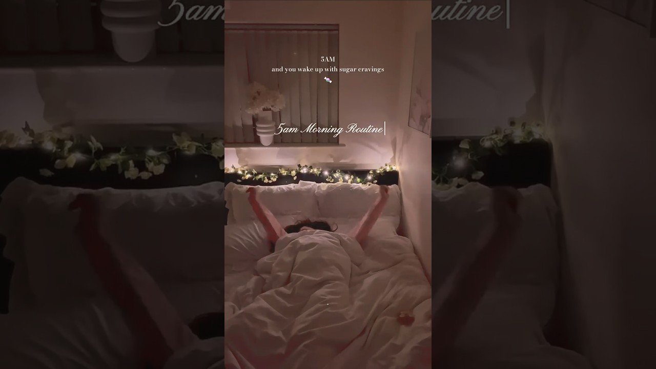 🌅Waking up at 5am *morning routine🌸📓🖊 