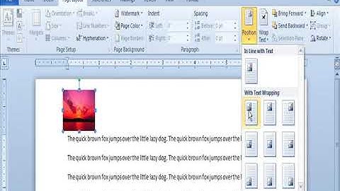 Arrange Group in Page Layout Tab  Word Video Tutorials in Hindi - LSOIT.COM