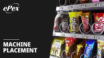 02 Placement of EPEX G Series Vending Machine