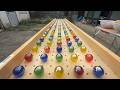 マーブルラン310 marble run 感動のコース　美しい玉　夏を満喫編
