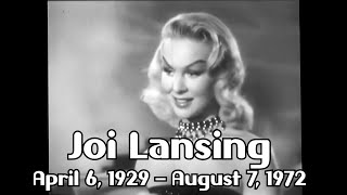 Joi Lansing Tribute