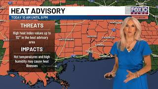 Stubborn dome of high pressure is trapping the heat at the surface