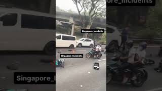 BKE towards Woodland Checkpoint