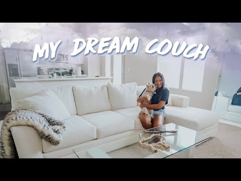 I GOT MY DREAM WHITE SECTIONAL COUCH (What I really think about Wayfair...)