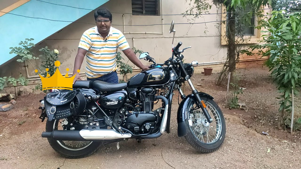 Benelli imperiale 400 has the perfect saddlebag and the best pillion