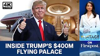 Take a look inside Trump’s Boeing 747 Jet That Qatar Gifted | Vantage on Firstpost | N18G | 4K