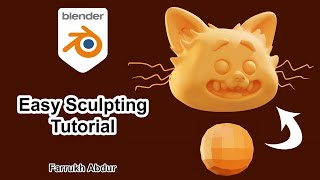 Easy Sculpting Tutorial  Blender