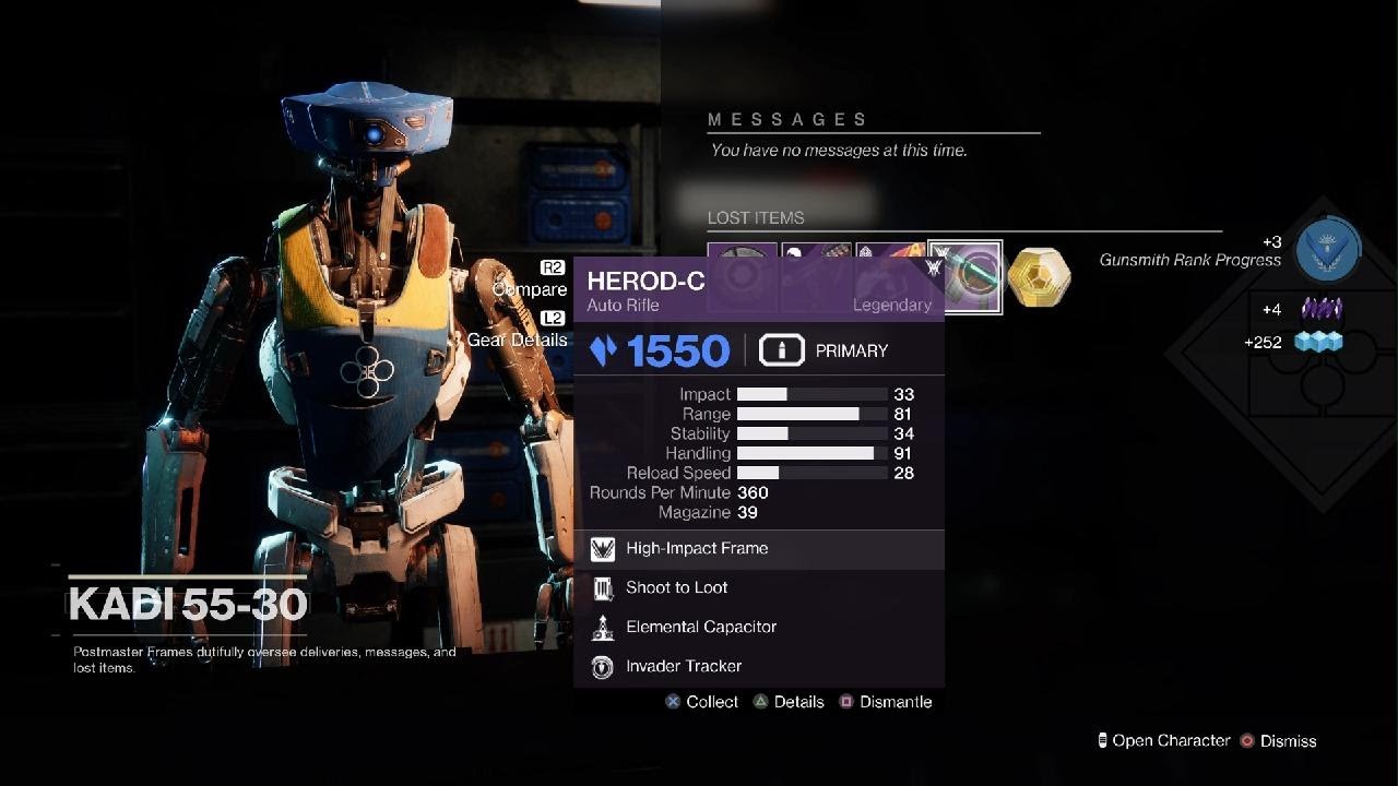 A 1560 EXOTIC ENHANCEMENT CORE?!?! WHAAT?!  DESTINY 2