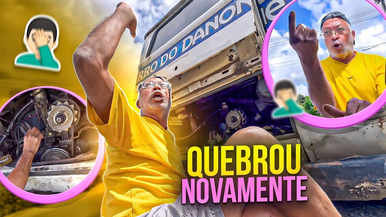 MAIS UMA VEZ A KOMBI DO REI DO DANONE QUEBROU 🤦🏻‍♂️🤦🏻‍♂️🤦🏻‍♂️ | REI DO DANONE