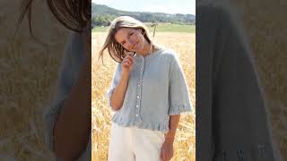 DROPS 266-16, Mist Wave Cardigan
DROPS 266-16, Mist Wave Cardigan DROPS 266-16, Mist Wave Cardigan