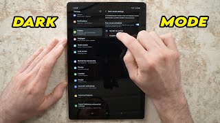 Samsung Galaxy Tab A8 (2022) : How to Turn ON & OFF Dark Mode screenshot 4