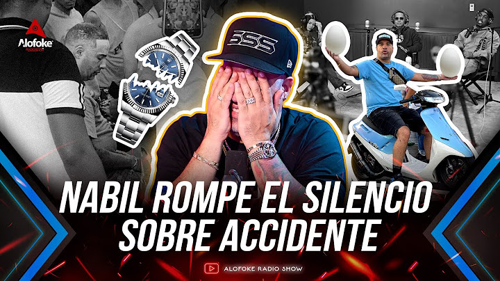 DJ NABIL ROMPE EL SILENCIO SOBRE ACCIDENTE EN LA PASOLA DE LA MUERTE (VIDEOS DE CAMARA DE SEGURIDAD)