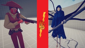 WILD WEST vs SPOOKY (Totally Accurate Battle Simulator - TABS)