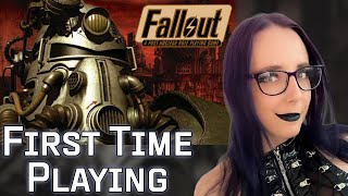 First Time Playing the RPG that Started it All | Fallout 1 Part 1