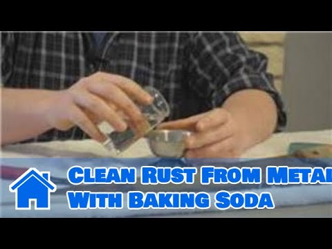 Rust Removal : How to Clean Rust From Metal With Baking Soda