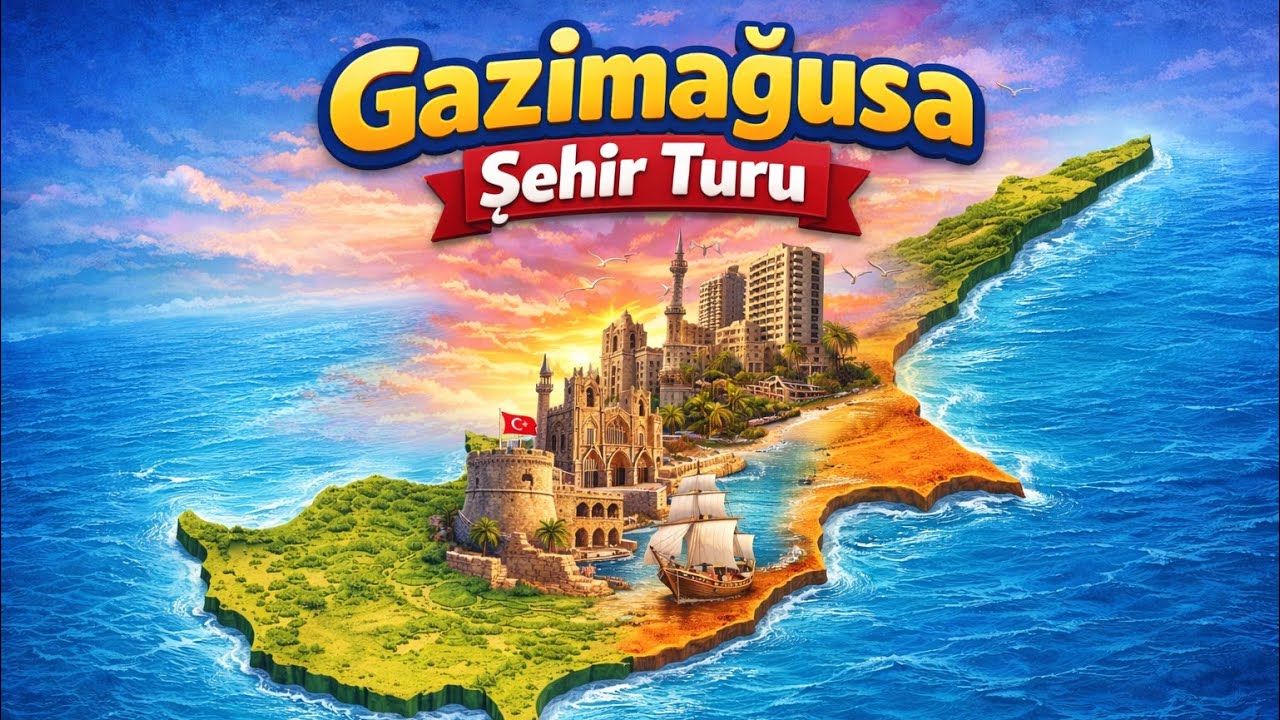 KIBRIS VLOG (GAZİMAĞUSA) GEZİSİ