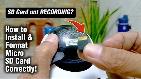 HOW to INSTALL & FORMAT MICRO SD card on TP Link TAPO C500 (Complete Guide)