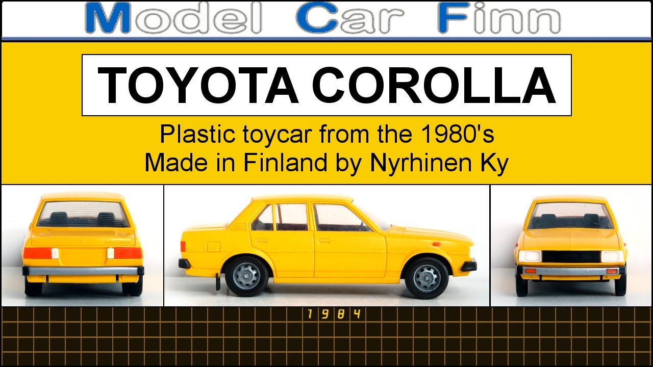 JU-JU Nyrhinen Finland TOYOTA POLIISI Polis plastique 19,5cm neuf sachet origine