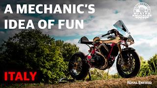 The "19-01" by Royal Enfield Riviera | European Busted Knuckles Build-Off 2026