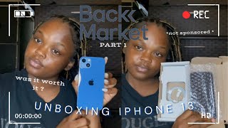 BACKMARKET IPHONE 13 REVIEW *NOT SPONSORED * | WAS IT WORTH IT?| PART 1