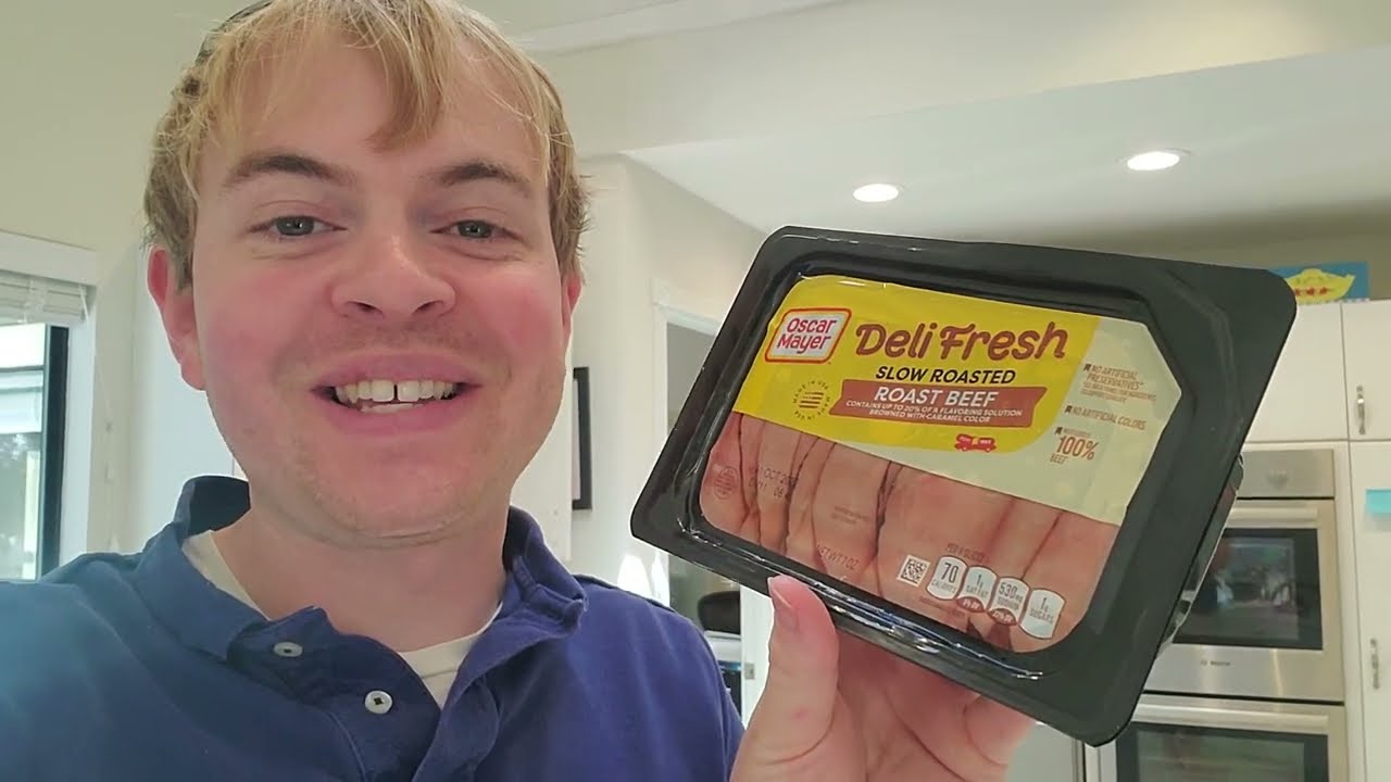 Trying Oscar Mayer Deli Fresh Roast Beef YouTube