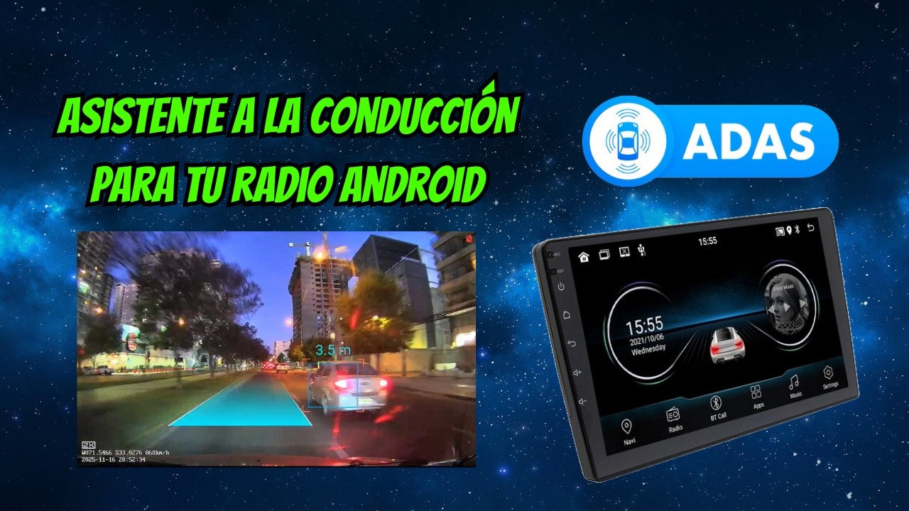 Instalación y prueba cámara ADAS de ALIEXPRESS para radio android