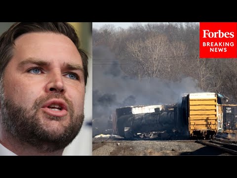 Vice President JD Vance Delivers Remarks On Two-Year Anniversary Of East Palestine Train Derailment