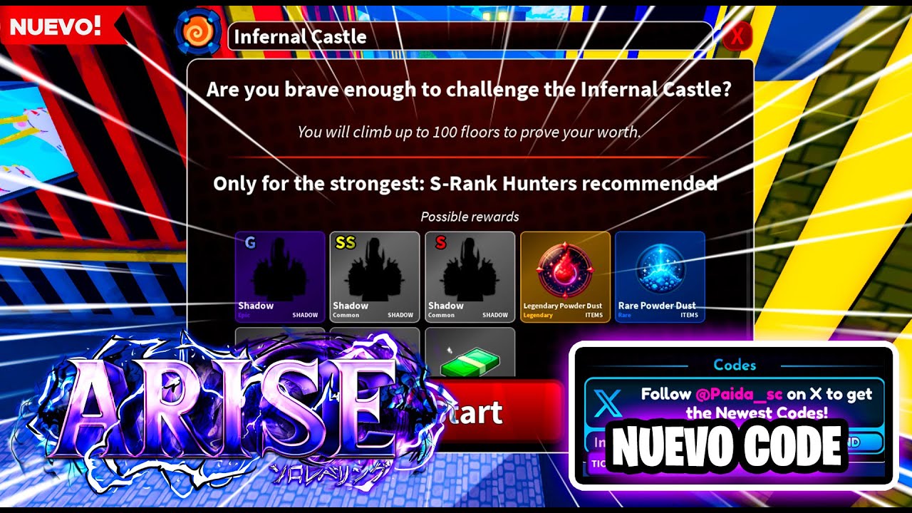 🏰 TODO sobre el CASTILLO INFERNAL en ARISE CROSSOVER #roblox - YouTube